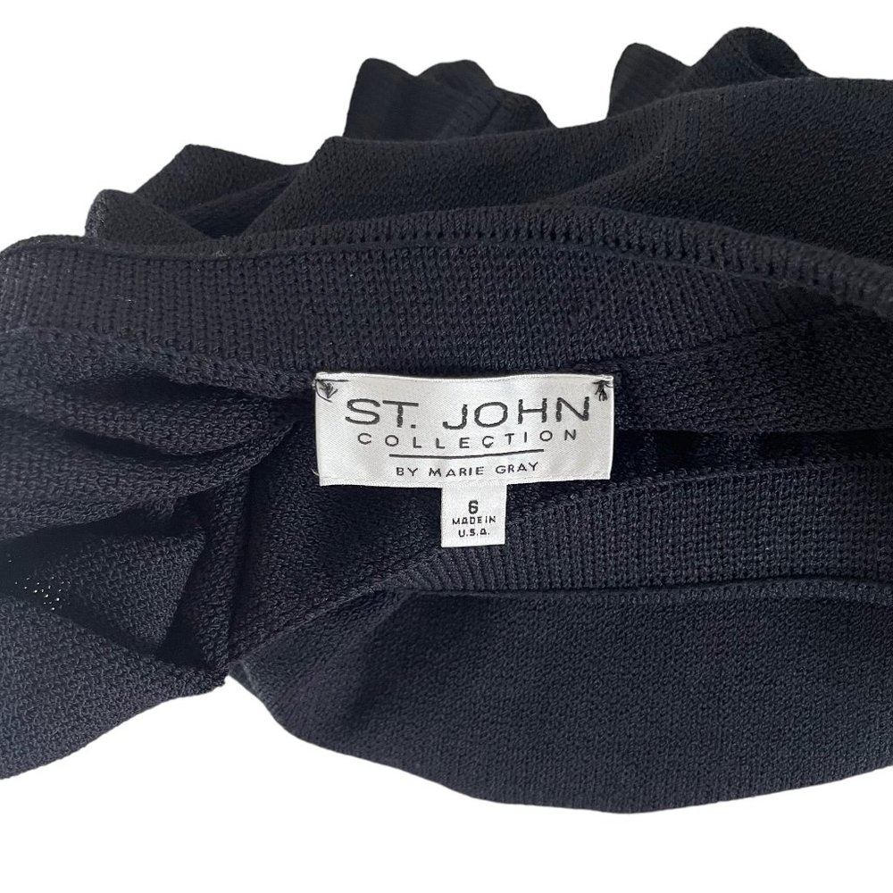 St. John Collection Pleated Hem Basic Santana Kni… - image 3